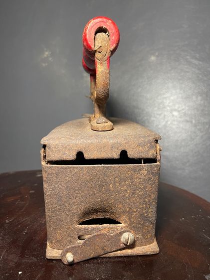 เตารีด เหล็ก โบราณเก่าสะสมA1 รูปที่ 6