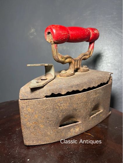 เตารีด เหล็ก โบราณเก่าสะสมA1 รูปที่ 5