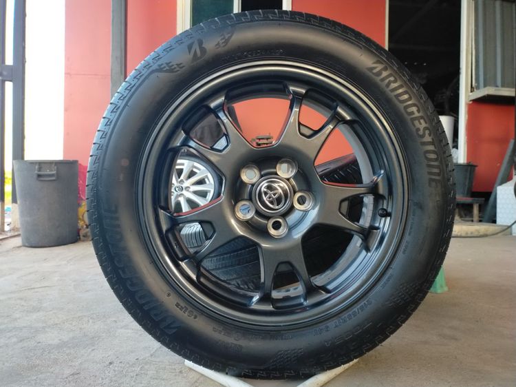 แม็กโตโยต้า ขอบ17 สีเดิม พร้อมยางบริสโตน 215 55 17 ปี24 ยางสวยทุกเส้นใส่ revo vigo innova อื่นๆ 5 รู 114 รูปที่ 4