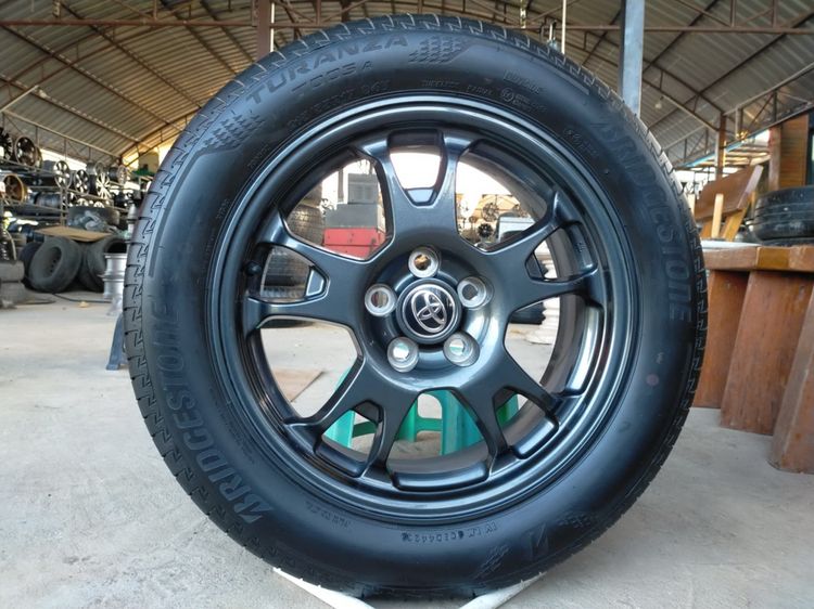 แม็กโตโยต้า ขอบ17 สีเดิม พร้อมยางบริสโตน 215 55 17 ปี24 ยางสวยทุกเส้นใส่ revo vigo innova อื่นๆ 5 รู 114 รูปที่ 2