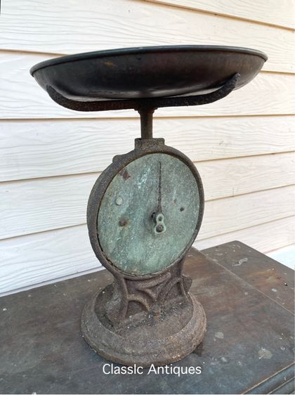 ตาชั่ง โบราณ เก่าสะสมA6 รูปที่ 5