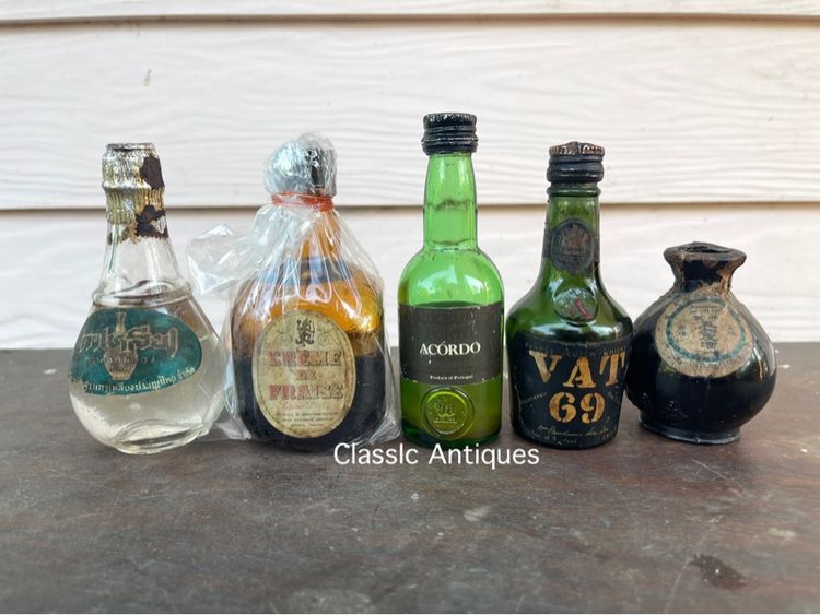 ขวด จิ๋ว เก่าโบราณสะสม รูปที่ 2