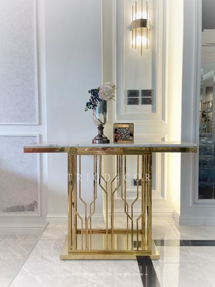 GRAZIELLA LUXURY CONSOLE โต๊ะคอนโซล รุ่น กราเซียร่า รูปที่ 8