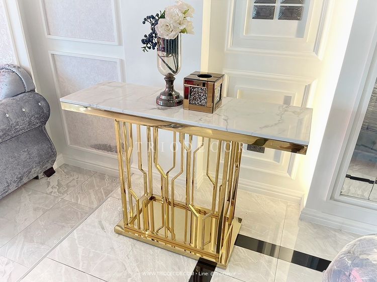 GRAZIELLA LUXURY CONSOLE โต๊ะคอนโซล รุ่น กราเซียร่า รูปที่ 15