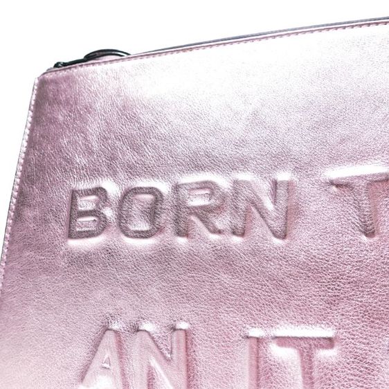 New BOYY
Pink Metallic Leather Zip Bag รูปที่ 10