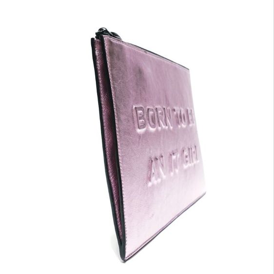 New BOYY
Pink Metallic Leather Zip Bag รูปที่ 5