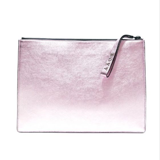 New BOYY
Pink Metallic Leather Zip Bag รูปที่ 4