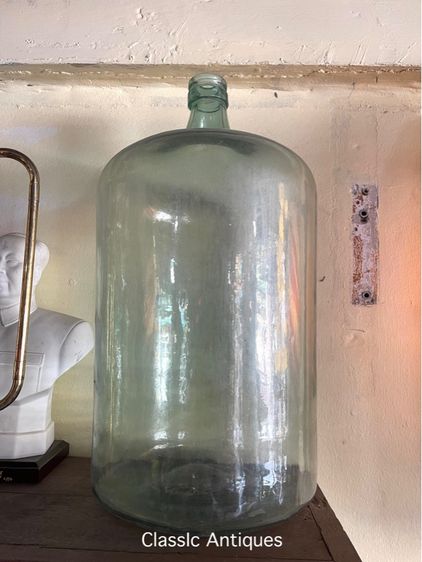 ขวดแก้ว ขนาดใหญ่ เก่าสะสม