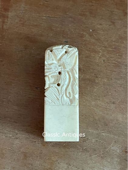 ตราประทับ แกะสลักลายมังกร สะสม รูปที่ 3