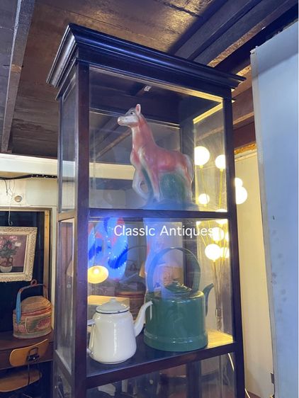 ตู้ไม้สัก โบราณ เก่าสะสม รูปที่ 5