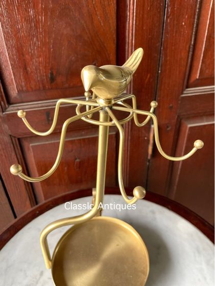 ที่แขวน แก้ว ทองเหลือง สะสม รูปที่ 2