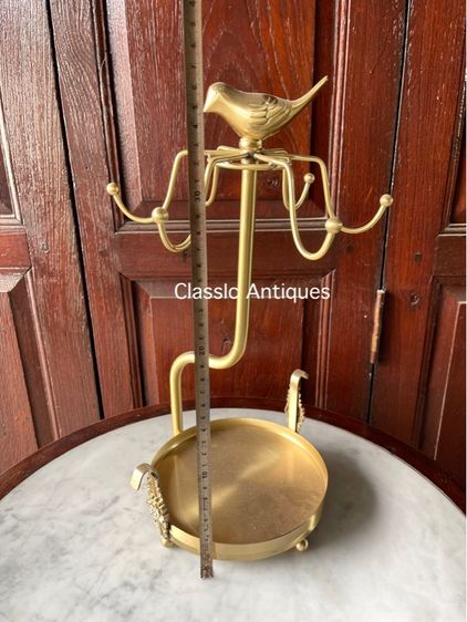 ที่แขวน แก้ว ทองเหลือง สะสม รูปที่ 8