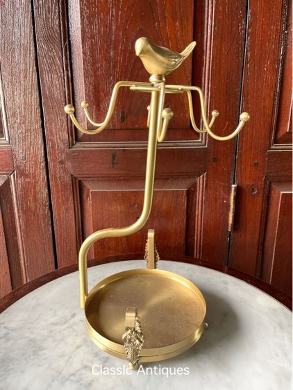 ที่แขวน แก้ว ทองเหลือง สะสม รูปที่ 4