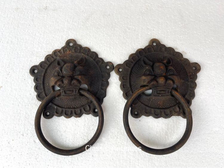 มือจับ ประตูหน้าสิง เหล็กหล่อA1 รูปที่ 2