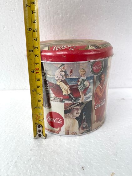 กล่อง สังกะสี โค้ก โคคาโคล่า เก่าสะสม รูปที่ 11