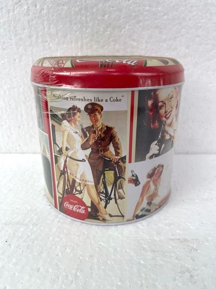 กล่อง สังกะสี โค้ก โคคาโคล่า เก่าสะสม รูปที่ 7