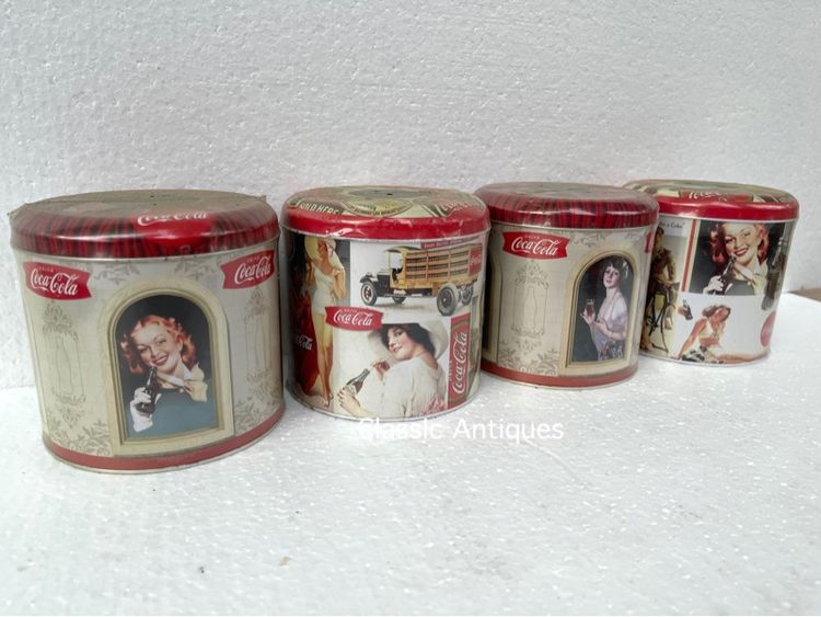 กล่อง สังกะสี โค้ก โคคาโคล่า เก่าสะสม รูปที่ 2