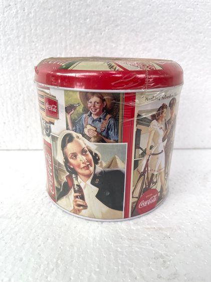 กล่อง สังกะสี โค้ก โคคาโคล่า เก่าสะสม รูปที่ 6