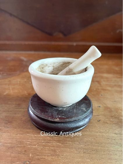 ถ้วย ครกบดยา โบราณเก่าสะสม