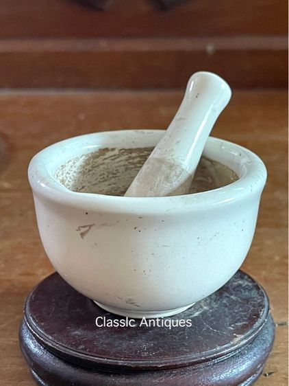 ถ้วย ครกบดยา โบราณเก่าสะสม รูปที่ 3