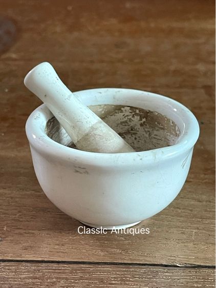 ถ้วย ครกบดยา โบราณเก่าสะสม รูปที่ 5