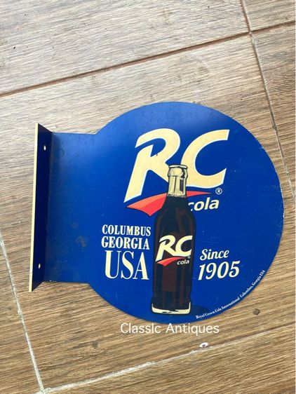 ป้ายฉาก น้ำอัดลม RC โคล่า โบราณ เก่าสะสมA1