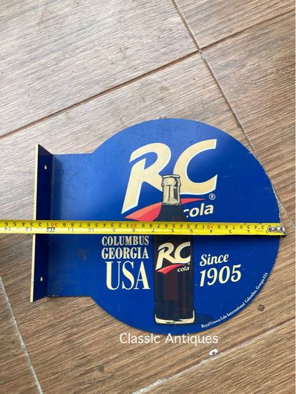 ป้ายฉาก น้ำอัดลม RC โคล่า โบราณ เก่าสะสมA1 รูปที่ 4