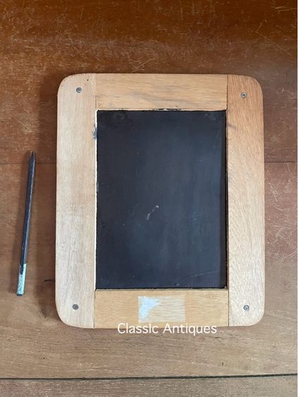 กระดานชนวน โบราณเก่าสะสม รูปที่ 2