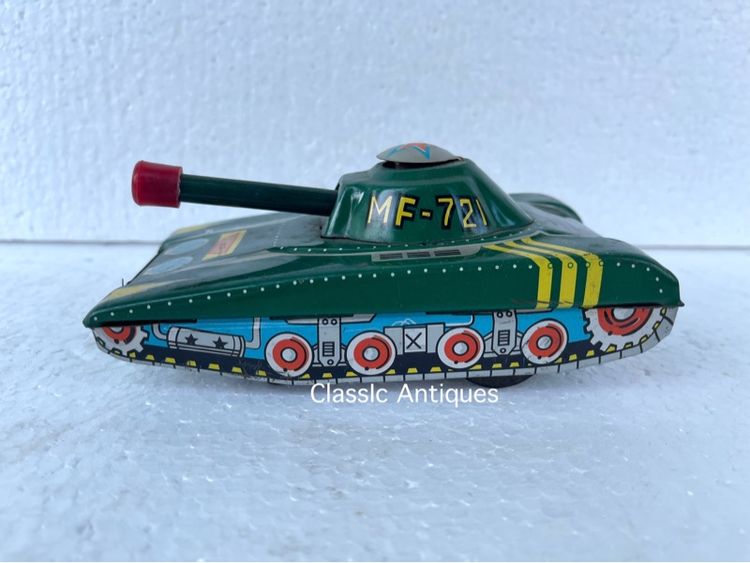 รถถัง ของเล่นสังกะสีสะสมA9 รูปที่ 2