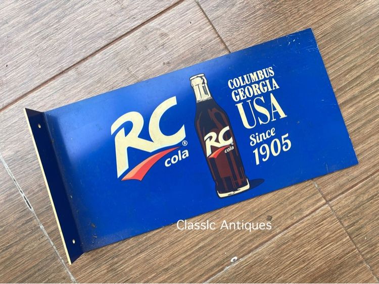 ป้ายฉาก น้ำอัดลม RC โคล่า โบราณ เก่าสะสมA2