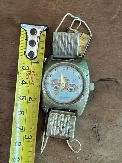 นาฬิกา สังกะสี JAPAN ของเล่นโบราณเก่าสะสม รูปที่ 8