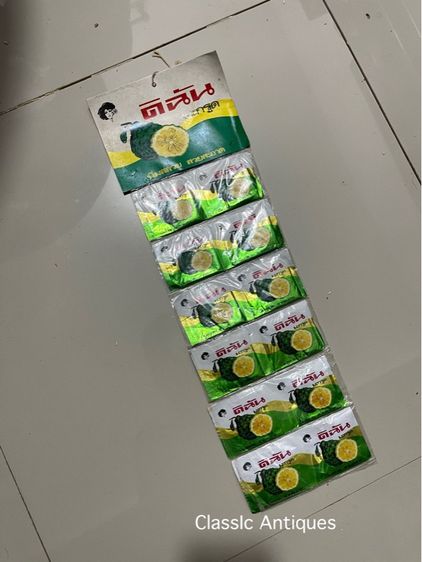 ยาสระผม ดิฉัน แบบแผง โบราณเก่าสะสม รูปที่ 2