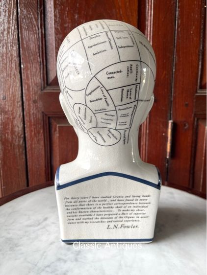 รูปปั้น กระเบื้อง PHRENOLOGY สะสม รูปที่ 4