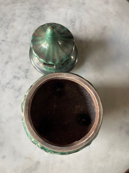 กระถาง กำยาน เคลือบเขียวสะสมA1 รูปที่ 8