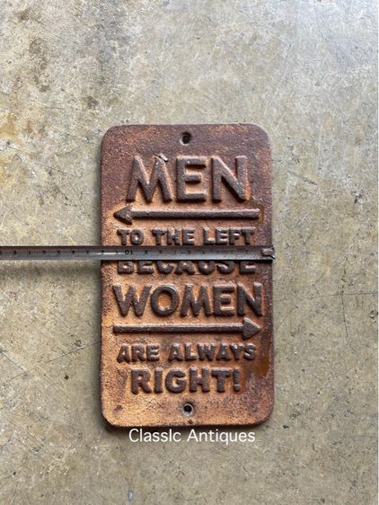 แผ่นเหล็กหล่อ. MEN. WOMEN สะสม รูปที่ 4