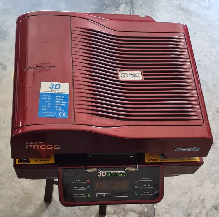 Printer SCANNER Ving 3D Sublimation Heat Press Machine for Phone Cases Mugs Cups Heat Transfer Printing รูปที่ 3