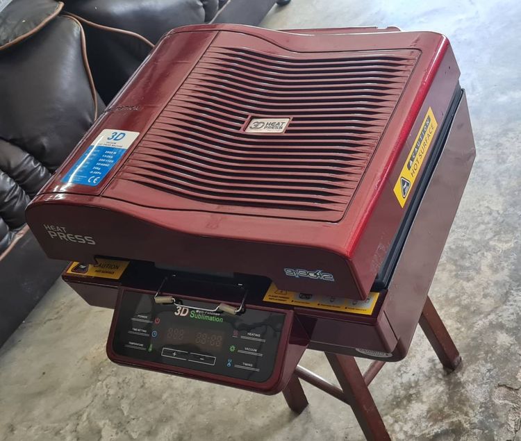Printer SCANNER Ving 3D Sublimation Heat Press Machine for Phone Cases Mugs Cups Heat Transfer Printing รูปที่ 7