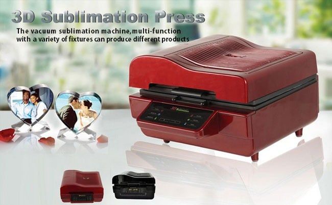 Printer SCANNER Ving 3D Sublimation Heat Press Machine for Phone Cases Mugs Cups Heat Transfer Printing