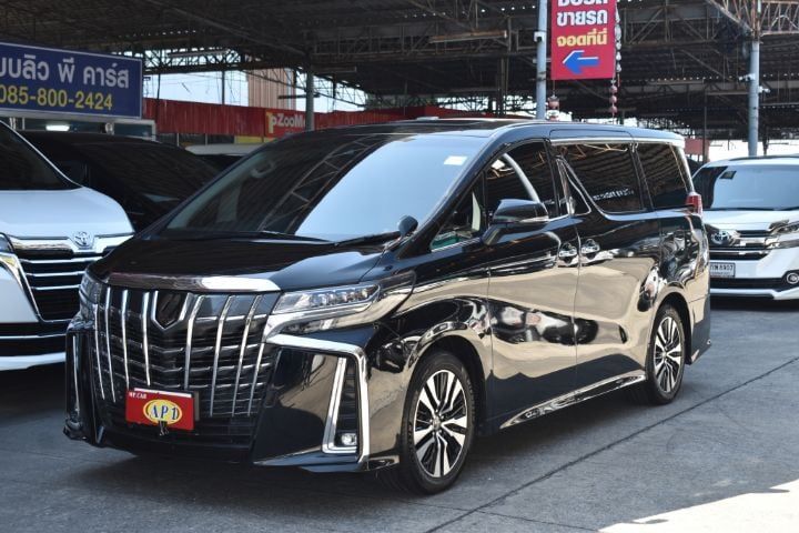 รถ Toyota Alphard 2.5 SC สี ดำ