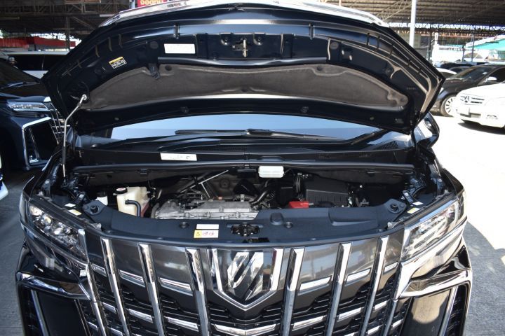 Toyota Alphard 2020 2.5 SC Utility-car เบนซิน เกียร์อัตโนมัติ ดำ รูปที่ 2