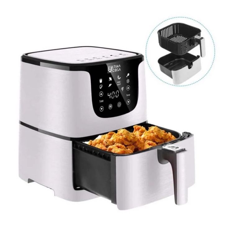 หม้อทอดไร้น้ำมัน Ultima Cosa 5 ลิตร สีขาว รูปที่ 7