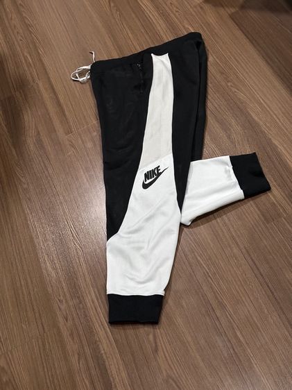 L ไม่มีแขน อื่นๆ กางเกงวอร์มสีดำขาวลายbigswoot แบรนด์ Nike