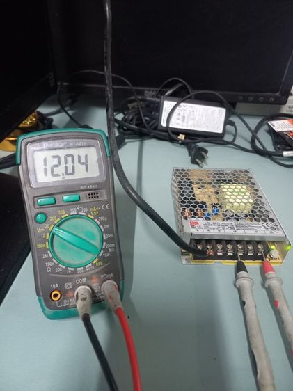ชาย MEAN WELL Switching Power Supply สภาพสวยพร้อมใช้งาน รูปที่ 9