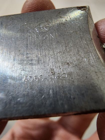 ตัวเรือน ยี่ห้อ TITONI ตีโตนี่ รุ่นเก่า หายาก ขายตามสภาพครับ พร้อมส่ง  รูปที่ 4