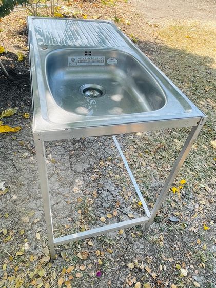 อ่างล้างจาน”Advance Sinks” 1 หลุมพร้อมโครง  รูปที่ 3
