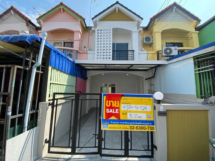 ใช่ 💖 ทาวน์เฮ้าส์ บางเสาธง ราคาพิเศษ! 💖