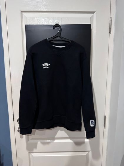 อื่นๆ สเวตเชิ้ต แขนยาว เสื้อสเว็ตเตอร์สีดำ แบรนด์ Umbro