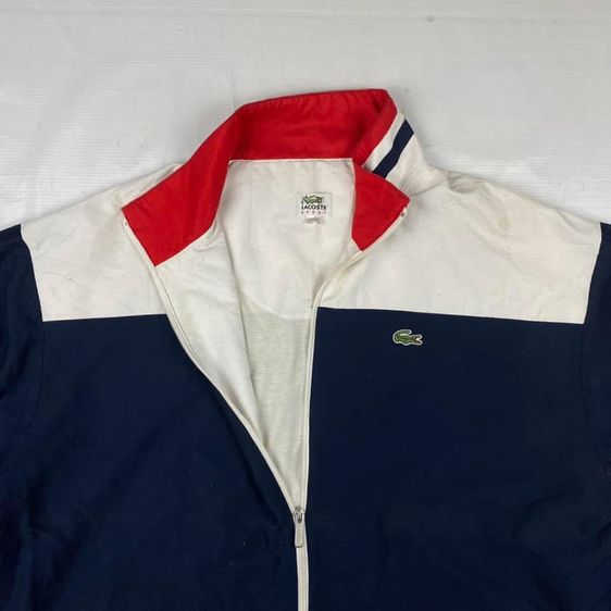 ครับเสื้อแจ็คเก็ต LACOSTE SPORT แท้ 💯 size ขนาดอก 22 ยาว 27 นิ้ว สภาพดีมาก ดีเทลสวย มีซัปใน เนื้อผ้านิ่มมาก หายากน่าสะสมครับ รูปที่ 3