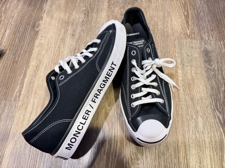 Converse Fragment Design x Moncler x Jack Purcell 'Black' Size 9.5 รูปที่ 3