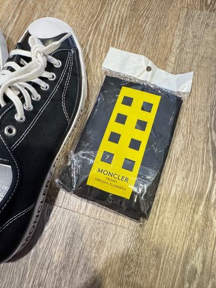 Converse Fragment Design x Moncler x Jack Purcell 'Black' Size 9.5 รูปที่ 12